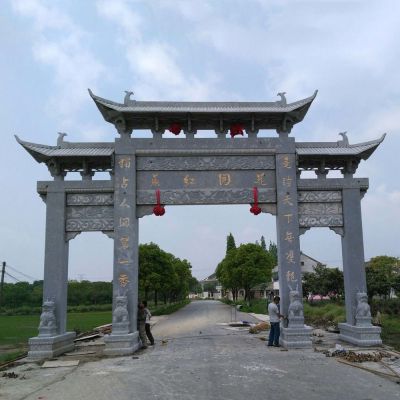 影響村鎮(zhèn)牌坊石雕報價的因素有哪些？