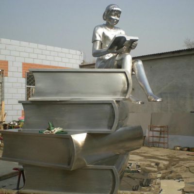 酒店會所鏡面設(shè)計 景觀擺件大型不銹鋼鏤空抽象雕塑  