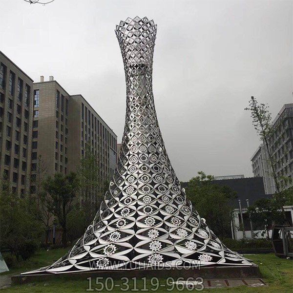 戶(hù)外大型不銹鋼創(chuàng)意景觀擺件雕塑
