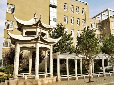 學?；▓@裝飾漢白玉仿古建涼亭花架雕塑