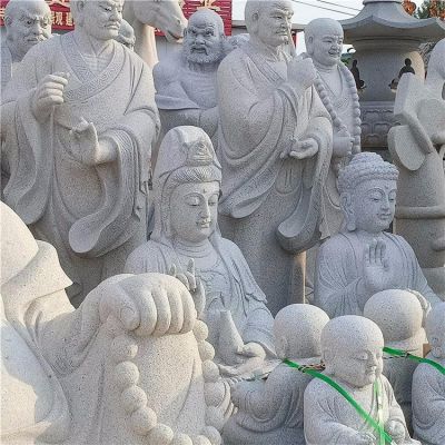 石雕佛像、菩薩像