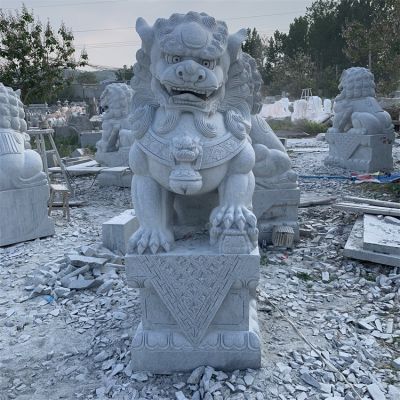 北方石獅子，傳統(tǒng)獅子大理石石雕