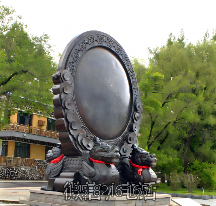 鍛銅銅鏡景觀(guān)雕塑