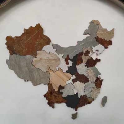 中國(guó)地圖浮雕